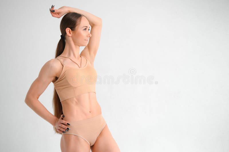 274 Bodybuilding Underwear White Woman Stock Photos - Free & Royalty-Free  Stock Photos from Dreamstime