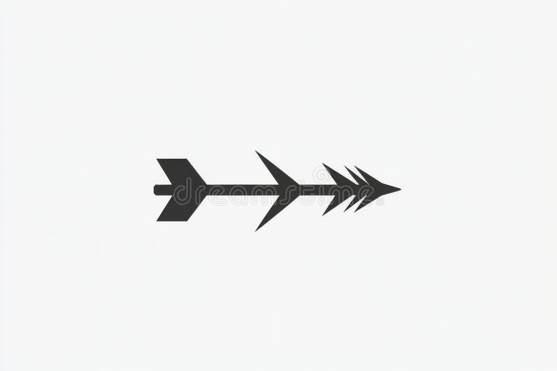 The image of a right-pointing black arrow on a transparent background, conveying direction and navigation through simple pointing vector illustration