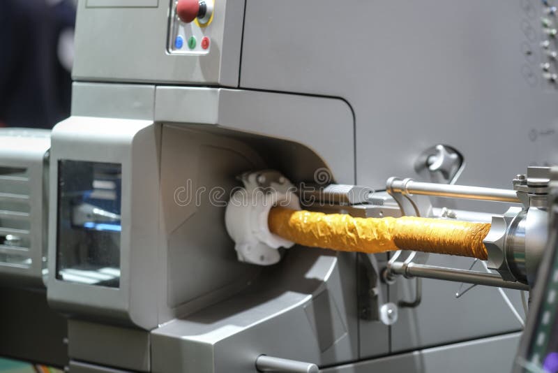 Image of a sausage machine royalty free stock images