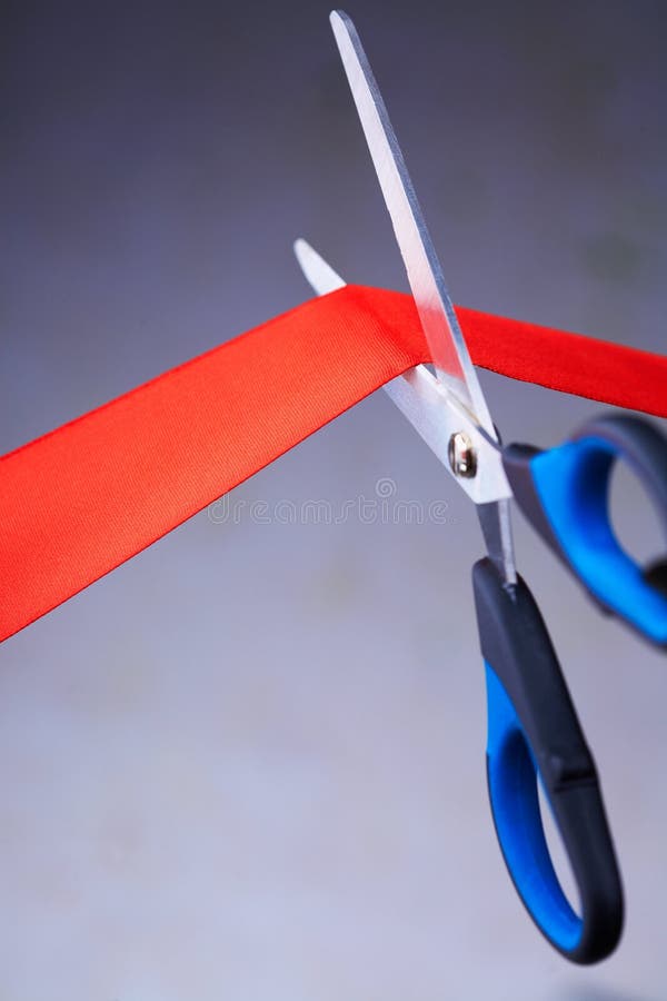 1,820 Blue Ribbon Cutting Scissors Royalty-Free Images, Stock