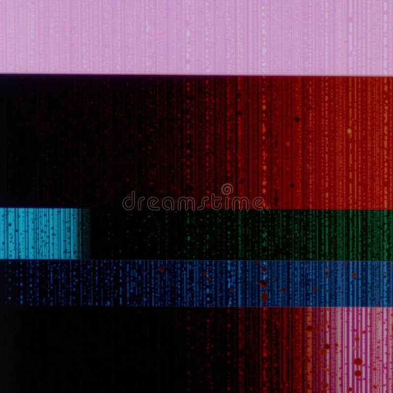 Colorful Digital Abstract Lines stock photos