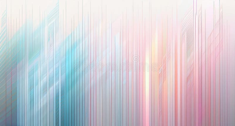Vector image of vertical lines in pastel colors. The image shows an abstract pattern with soft gradients and wavy lines. Abstract vector image with smooth lines and gradient colors can be used for the following purposes: Creating expressive abstractions for advertising or packaging. Adding depth and volume to the design. Gradients can create soft color transitions and make the design more alive. Placing accents and drawing attention to the most important blocks in the interface. Local darkening of the background under the text for better readability.