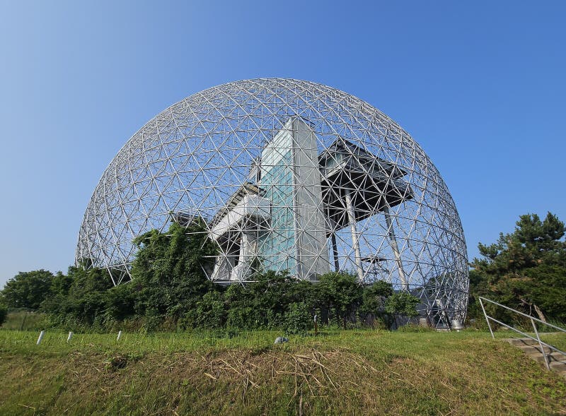 Biosphere, environment museum in Montreal, Quebec, Canada royalty free stock photography
