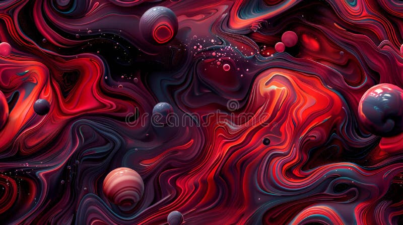 This is an image of some different red liquid colored liquid stock illustration
