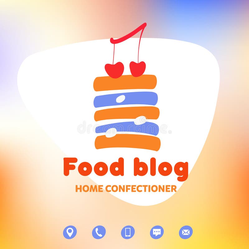 Food Blog Logo With Kitchenware Isolated On White Background De Stock Illustration Illustration Of Blog Meal Food Blog Logo With Kitchenware Isolated On White Background De Stock Illustration Illustration Of Blog Meal