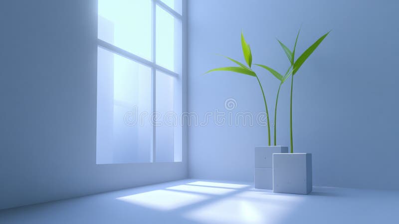 Image of sustainable construction materials, including eco-friendly insulation, bamboo planks, and recycled concrete royalty free stock photo