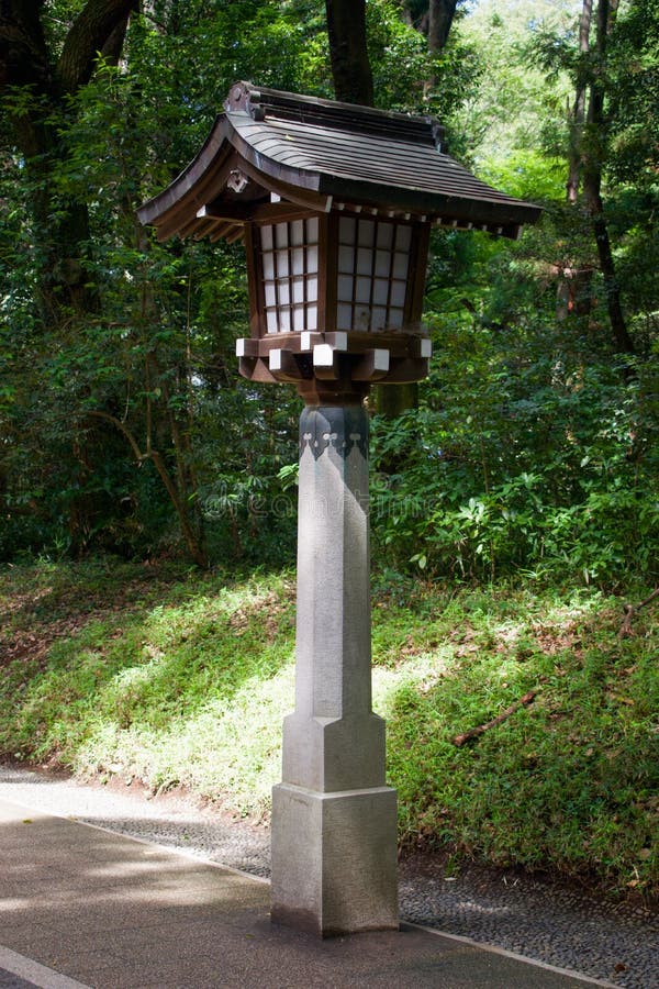 Japanese Street Lamp Tokyo Stand Stock Image - Image of tokyo, lamp ...