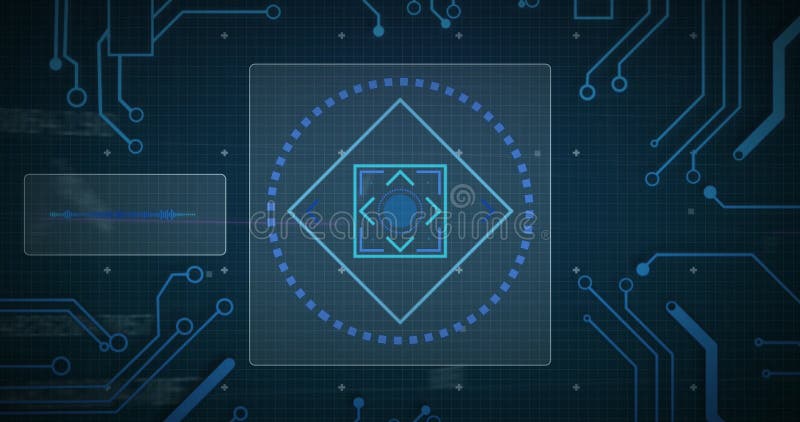 Image of text with globe and network of connections. Global digital interface technology and networking concept digitally generated image.