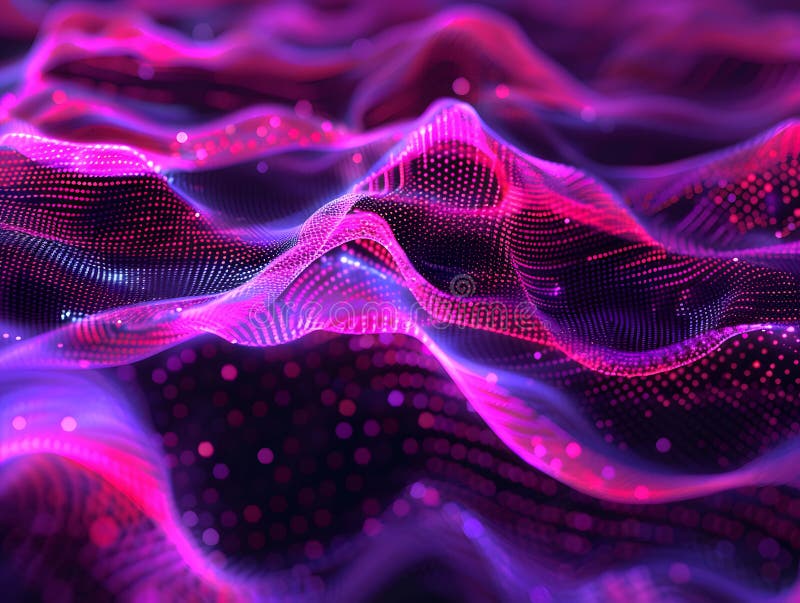 Abstract digital network resilience concept cybersecurity technology background. royalty free illustration