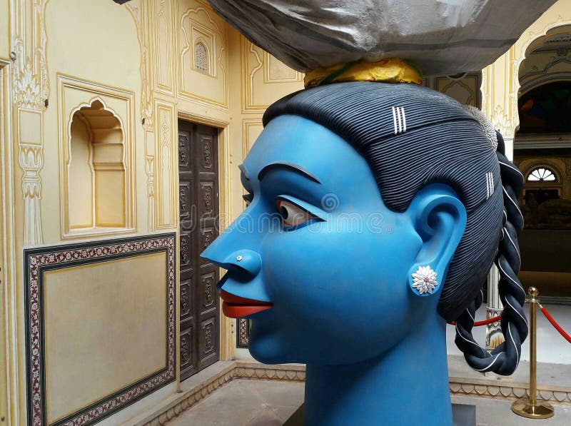 Image in Wax Museum of Jaipur Editorial Stock Photo Image of lady