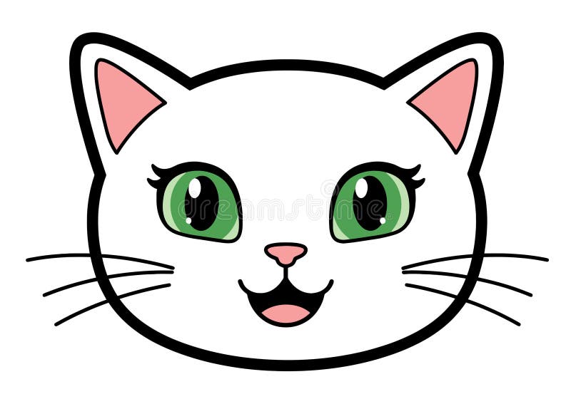 Image à clip Kitty. illustration libre de droits