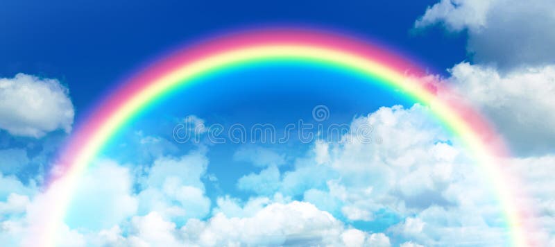 Imagem composta da imagem composta do arco-íris