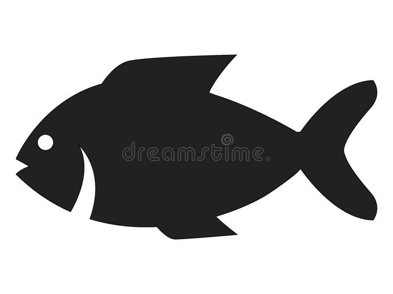 Silhueta De Um Peixe Ilustracoes Vetores E Clipart De Stock 564 Stock Illustrations