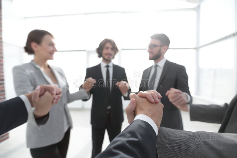 Imagem de fundo de uma equipe bem sucedida do negócio foto de stock royalty free Imagem de fundo de uma equipe bem sucedida do negócio foto de stock royalty free