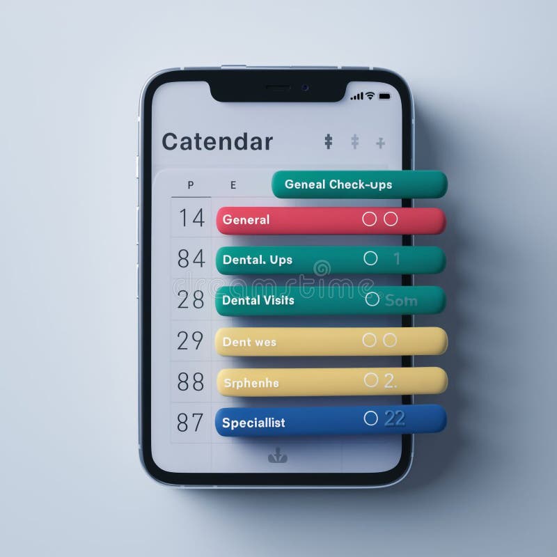 Imagem do calendário de imagens ilustração royalty free