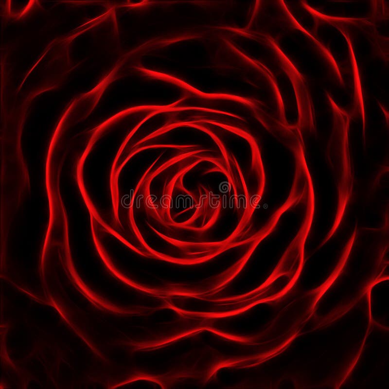 Imagem do fractal da flor de Rosa foto de stock royalty free Imagem do fractal da flor de Rosa foto de stock royalty free
