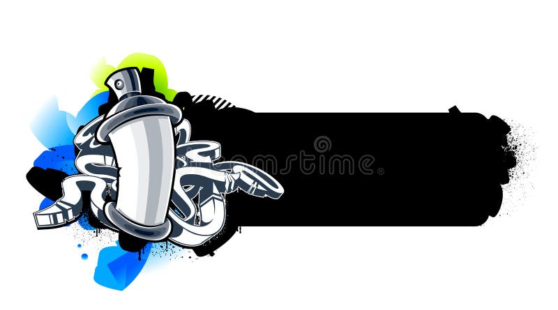 Imagem de graffiti ilustração stock