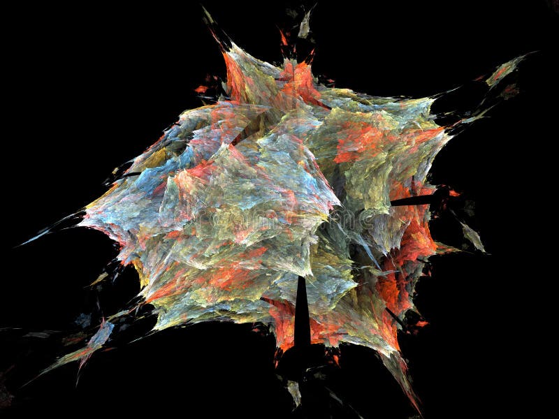 Imagem iterativa gerada por computador artificial abstrata da arte do fractal da flama de uma rocha do meteorito ilustração do vetor Imagem iterativa gerada por computador artificial abstrata da arte do fractal da flama de uma rocha do meteorito ilustração do vetor