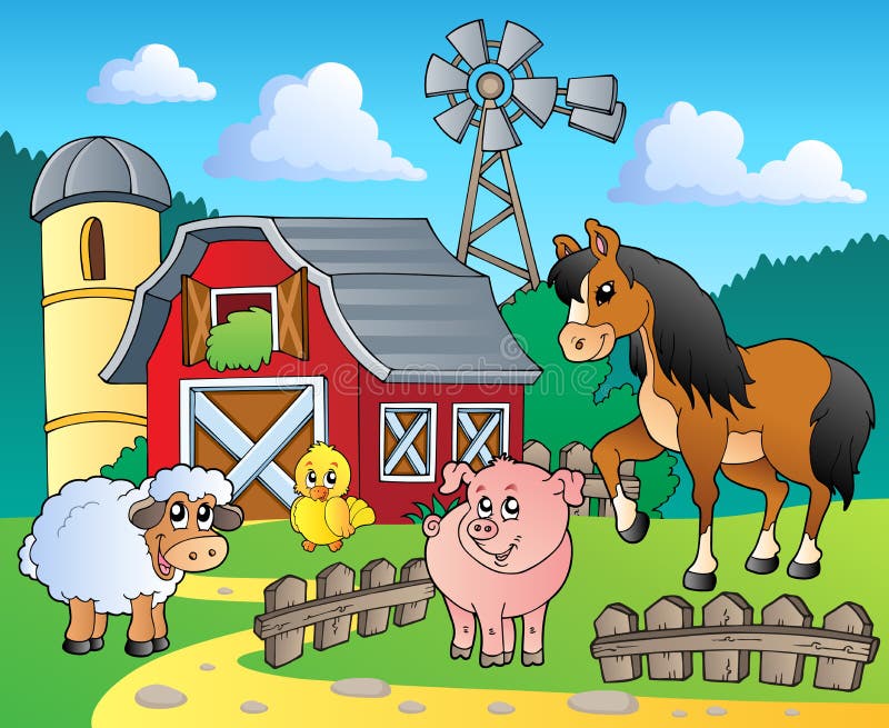 Farm theme image 4 - vector illustration. Farm theme image 4 - vector illustration.