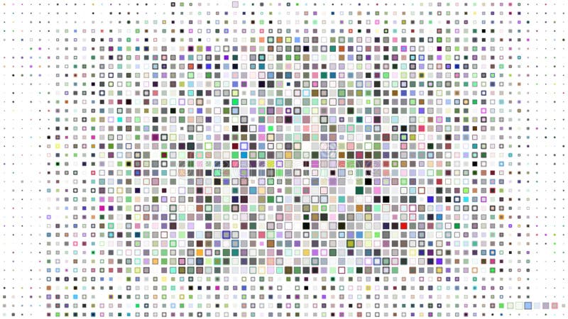Imagen de fondo abstracta de los cuadrados sin traslapo ilustración del vector Imagen de fondo abstracta de los cuadrados sin traslapo ilustración del vector