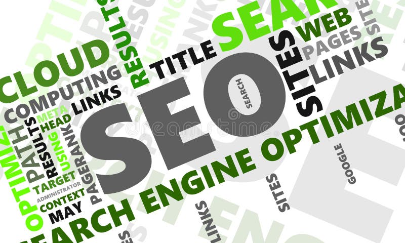 Imagen de fondo abstracta de SEO Wordcloud libre illustration Imagen de fondo abstracta de SEO Wordcloud libre illustration