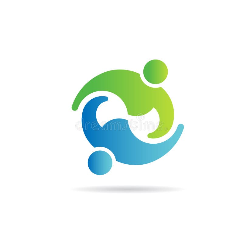 Imagen Del árbol De La Conexión De La Amistad Ilustración del Vector Ilustración de junto