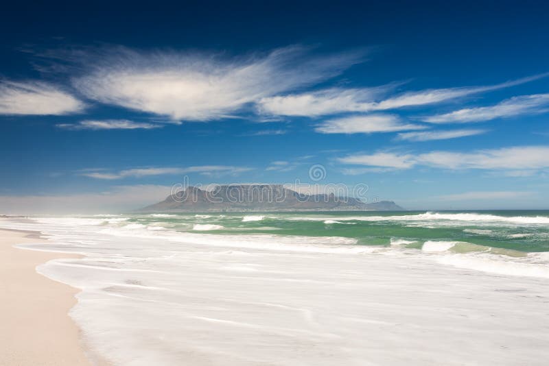 Picture taken from the beach of Blouberg beach. Picture taken from the beach of Blouberg beach.