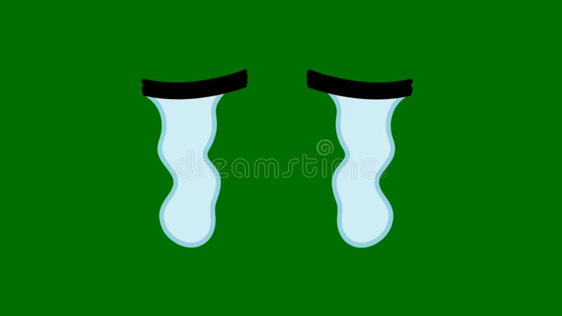 Ojos De Dibujos Animados Y Boca Hablante O Cara Divertida Para Pantalla  Verde Lateral Insertar Clave De Croma Pantalla Verde Movim Metrajes - Vídeo  de elemento, verde: 277080946