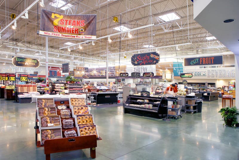 Imagen Del Interior De Un Supermercado Fotografía editorial Imagen de
