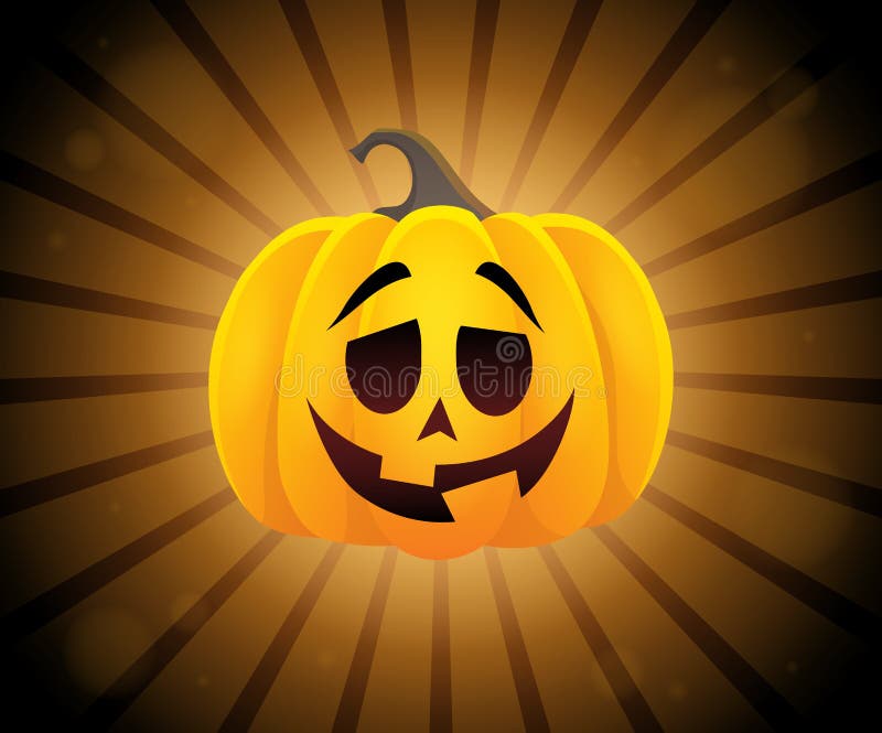 Imagen 2 del tema de la calabaza de Halloween stock de ilustración Imagen 2 del tema de la calabaza de Halloween stock de ilustración