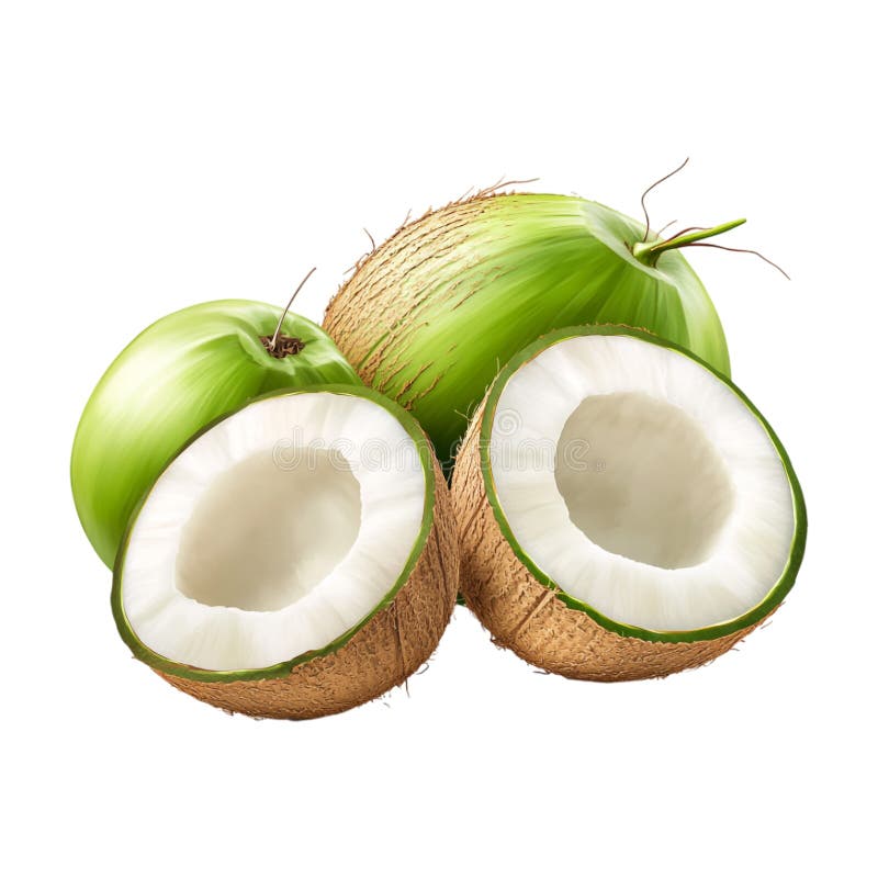 Imagen transparente o PNG de cocos frescos libre illustration