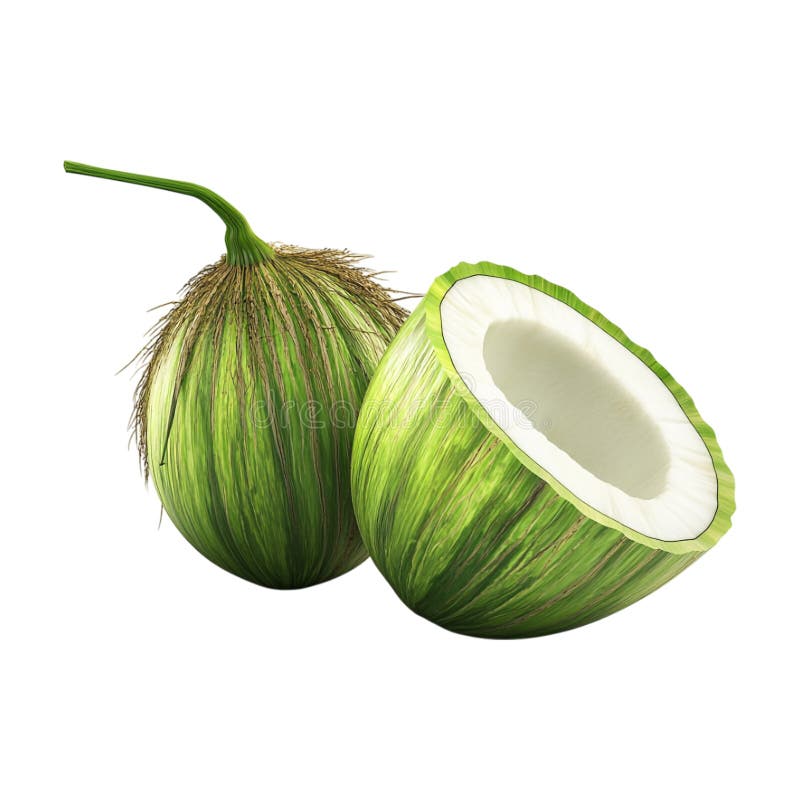 Imagen transparente o PNG de cocos frescos ilustración del vector