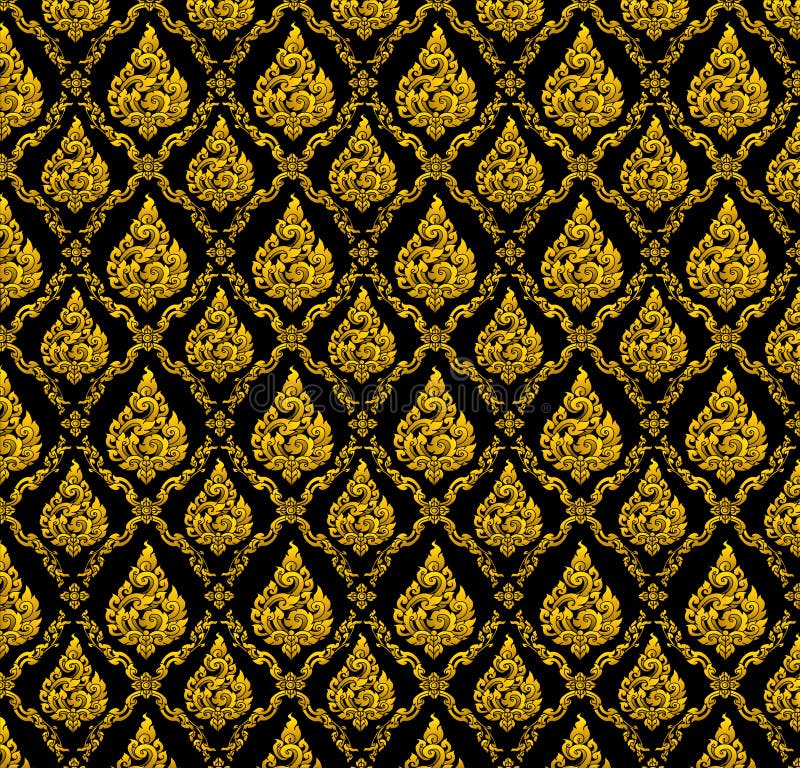 Images artistic of traditional line thai