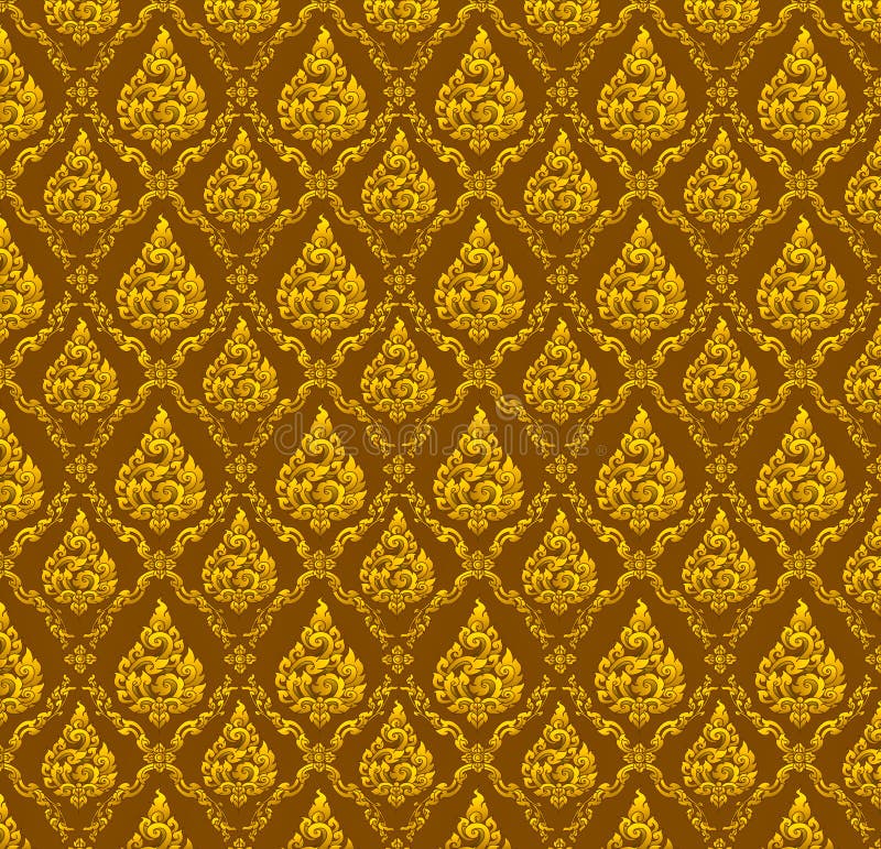 Images artistic of traditional line thai