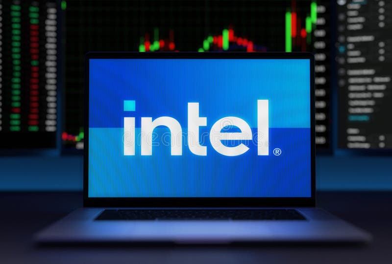 Intel Stock Market editorial image. Image of company 242549845
