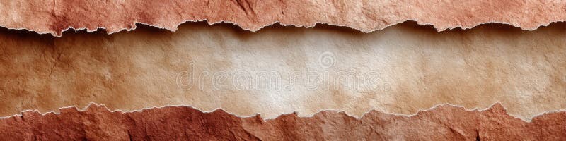 Imaginative illustration of parchment paper with vibrant patterns and open space for creative projects stock image