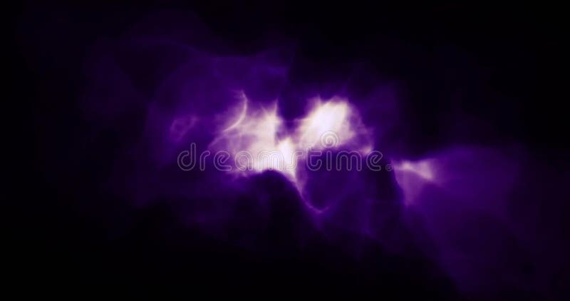 Imagine a fluxurilor de lumină violet care se deplasează pe fond negru stock illustration