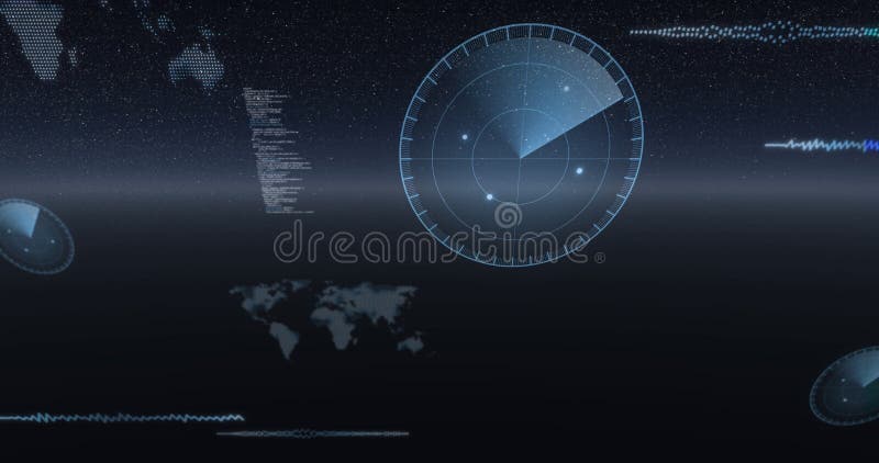 Imagine a hărților mondiale de prelucrare a datelor și statistici care înregistrează peste univers stock illustration
