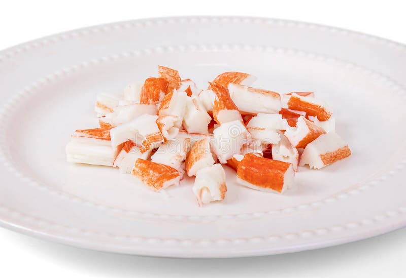 Imitation crab meat stock photo. Image of prepare, healthy 28077464