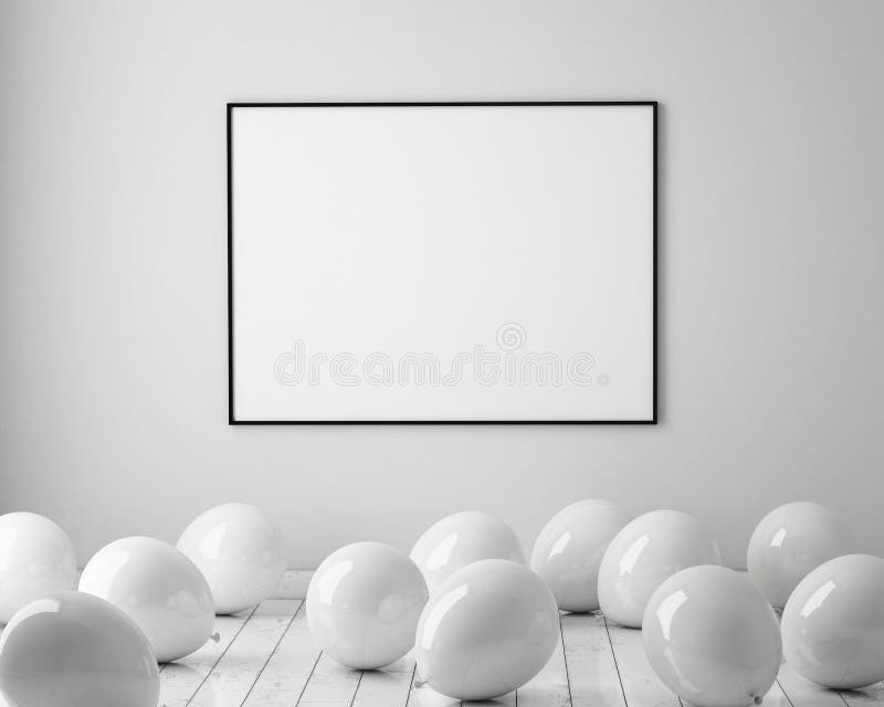 Marco de globos blancos en vector de diseño de fondo blanco y gris