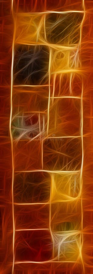 Immagine astratta dei quadrati variopinti royalty illustrazione gratis