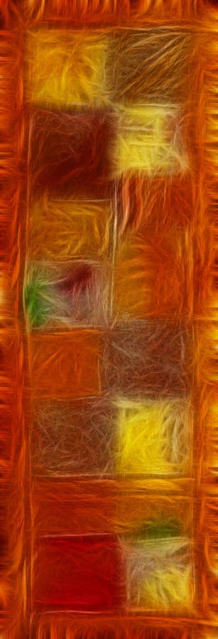 Immagine astratta dei quadrati variopinti illustrazione di stock