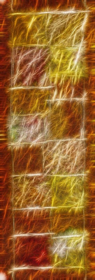 Immagine astratta dei quadrati variopinti illustrazione vettoriale