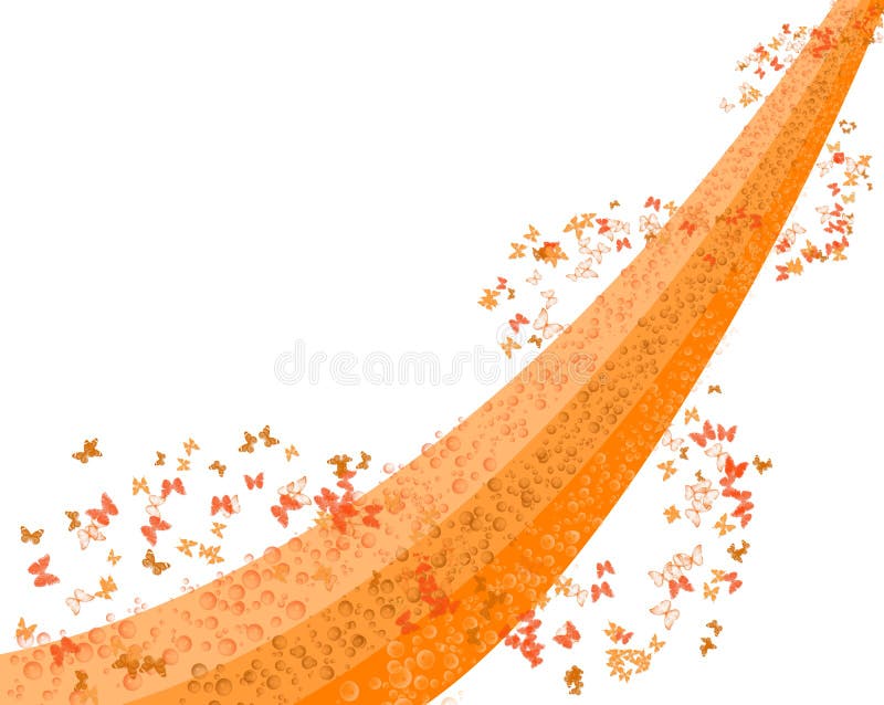 Immagine astratta di farfalle royalty illustrazione gratis