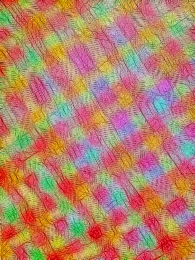 Immagine astratta delle linee diagonali variopinte illustrazione vettoriale