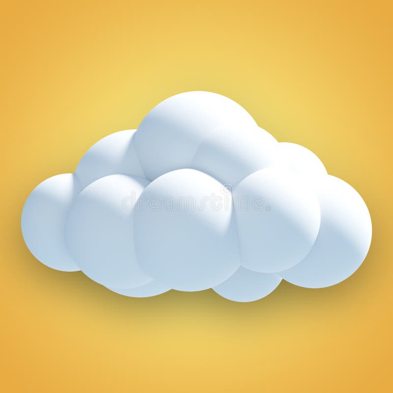 Immagine composita dell'immagine digitalmente generata della nuvola 3d
