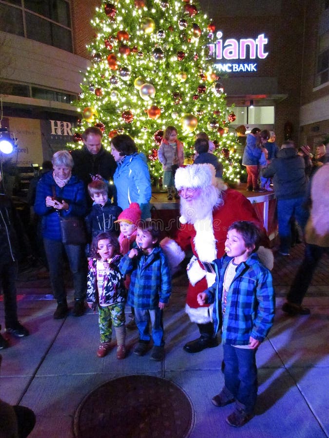 Immagine con Santa Claus fotografie stock libere da diritti
