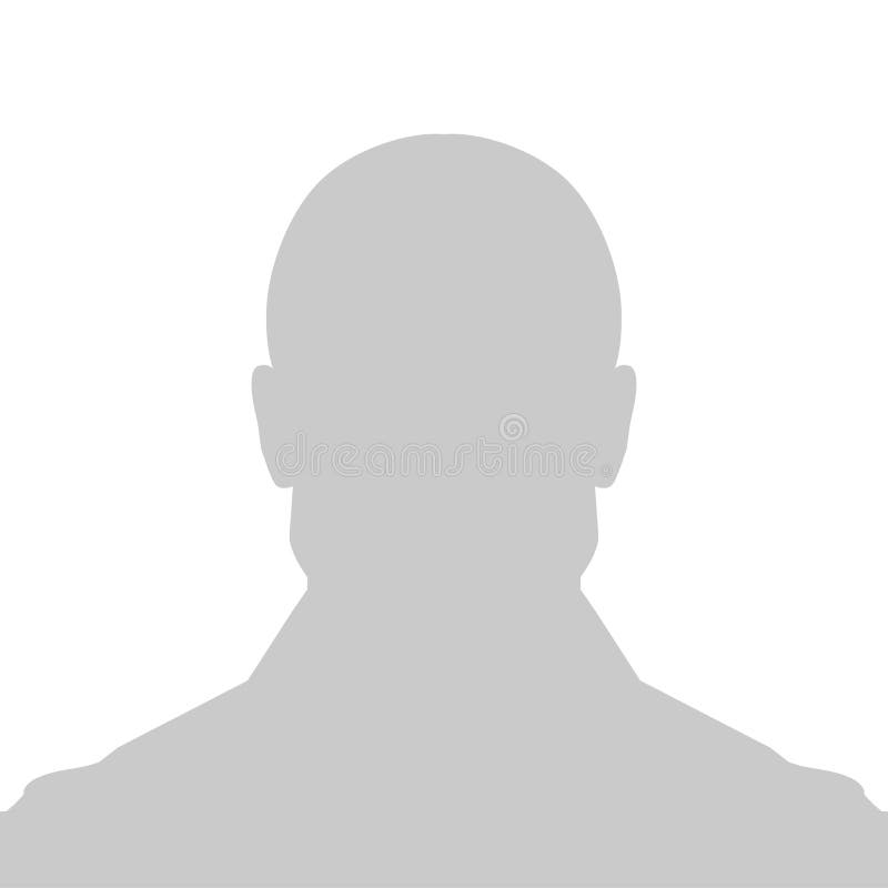 Immagine del segnaposto di profilo Siluetta grigia nessuna foto illustrazione di stock Immagine del segnaposto di profilo Siluetta grigia nessuna foto illustrazione di stock