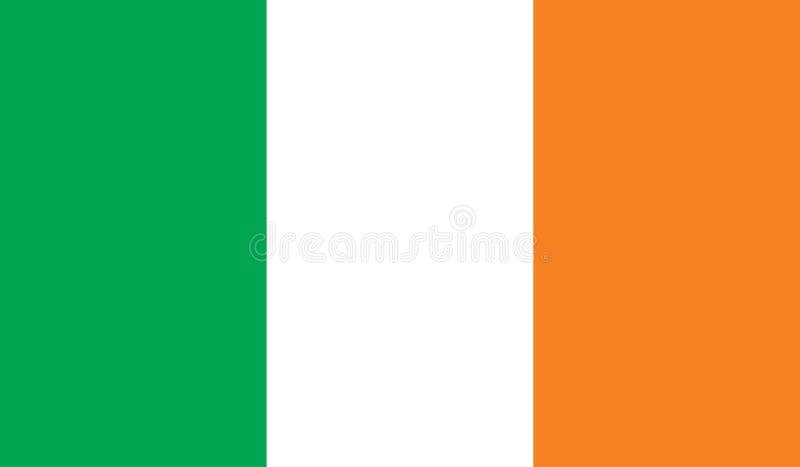 Immagine della bandiera dell'Irlanda royalty illustrazione gratis Immagine della bandiera dell'Irlanda royalty illustrazione gratis