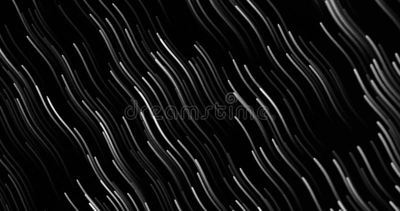 Immagine di luci lampeggianti tracciate sullo sfondo nero illustrazione di stock